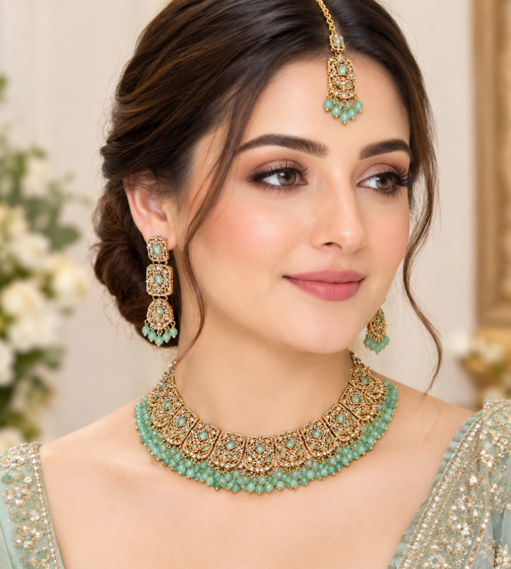 Traditional Bridal Jewelry Set