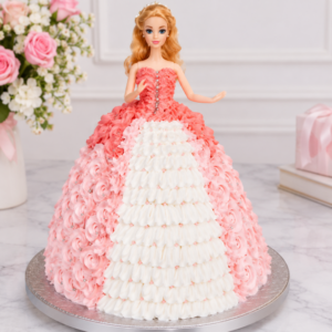 Barbie Doll Cake