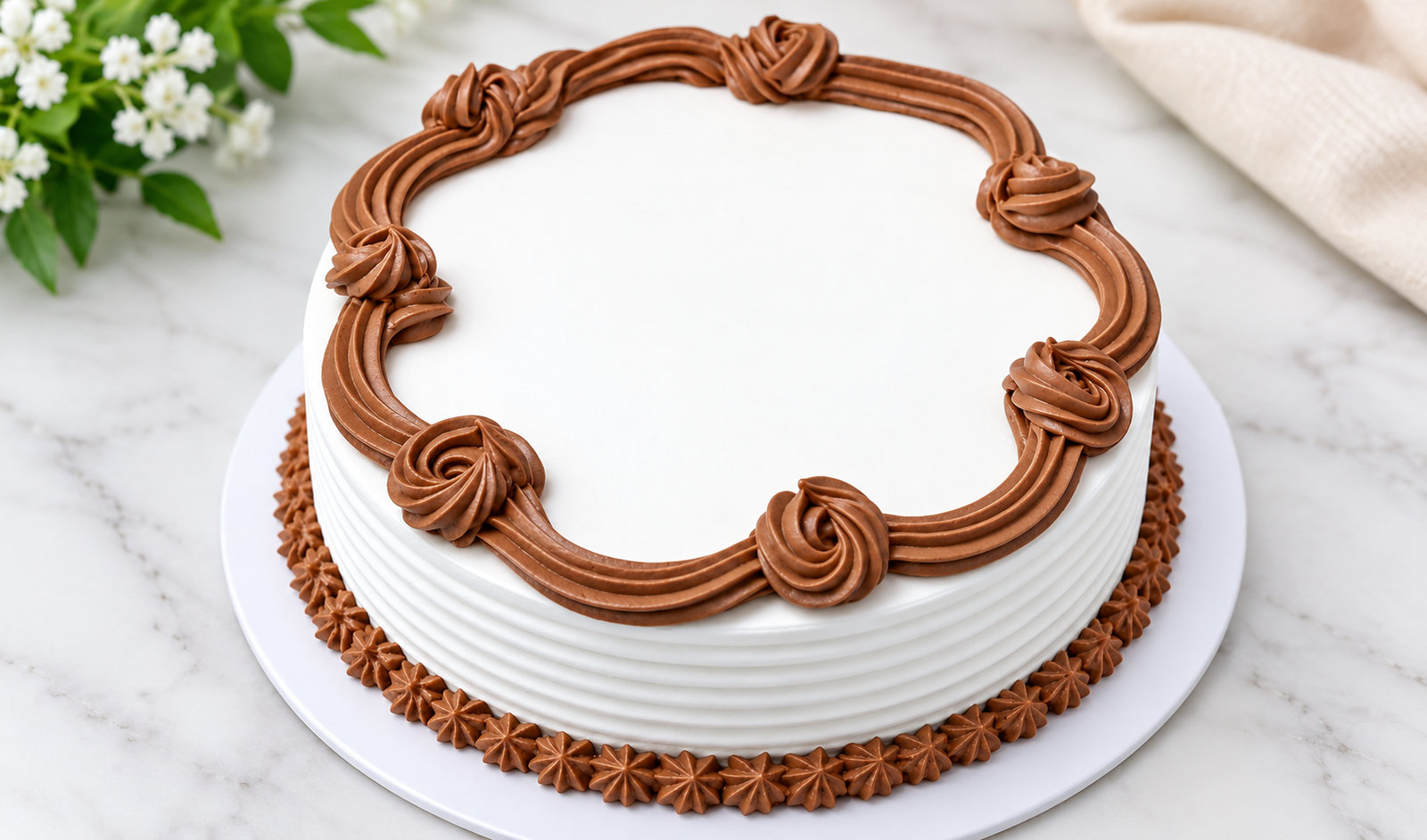 White Chocolate Cake – Smooth, Creamy & Delightfully Elegant