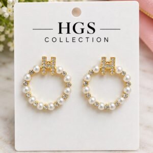 Pearl & Stone Elegant Earrings for Women
