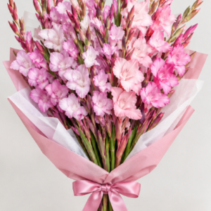 Elegant Purple Gladiolus Flower Bouquet
